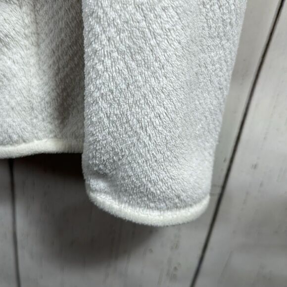 Patagonia Womens Re Tool Snap T Pullover Sweatshirt Size L Cream Kangaroo Pocket - Picture 11 of 16
